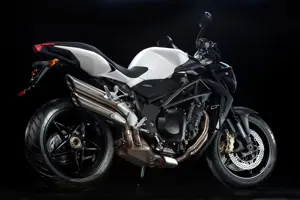 MV Agusta Brutale 920 Side View 'White/Black'